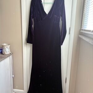 NWT Ralph Lauren Women's Velvet Evening Gown Size 6